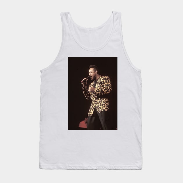 Peabo Bryson Photograph Tank Top by Concert Photos